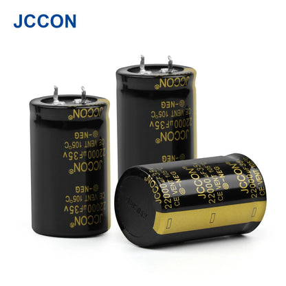 Audio Electrolytic Capacitor 35V 10000uF 22000uF 47000uF Low ESR High Frequency for Hifi Amplifier Speaker