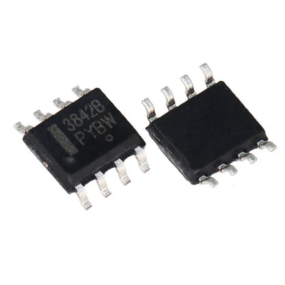 5PCS UC3842 PWM Controller IC SOP8 UC3842A UC3842B SMD High-Performance Switching Chip