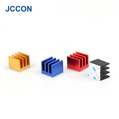 Aluminum Heatsink Radiator 7x7x6mm with Thermal Tape for IC Chips, 3D Printer, Raspberry Pi, SSD NVME