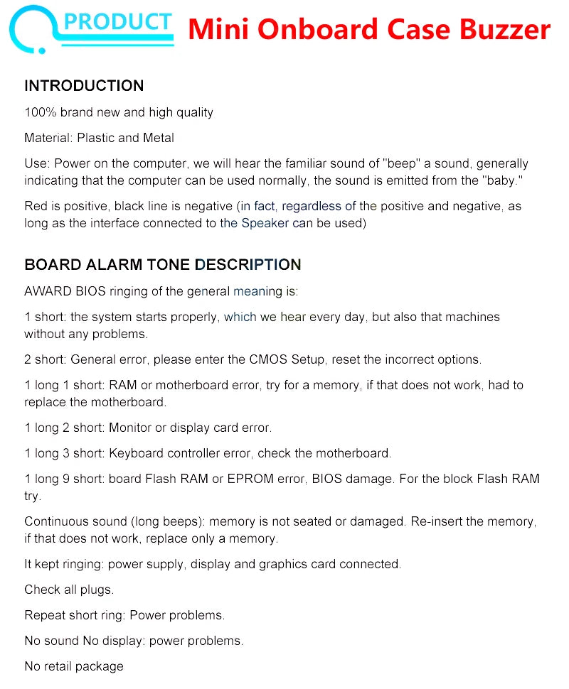 5pcs Active Buzzer 3V 5V 12V Magnetic Continuous Beep Tone Module for Arduino Projects