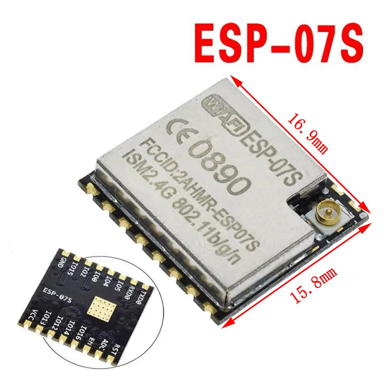ESP8266 / ESP32 Serial WiFi Wireless Module Transceiver for Arduino and IoT Projects