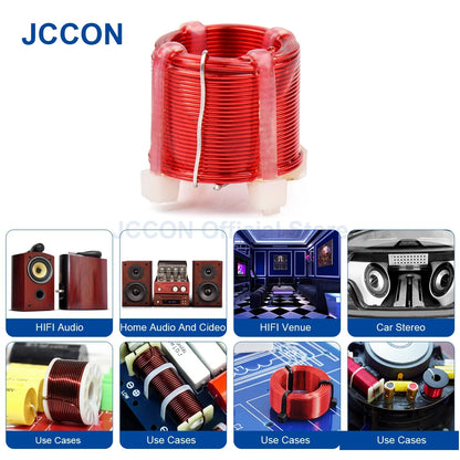 0.6mm–0.9mm Oxygen-Free Copper Air Core Inductor Coil for Speaker Crossover Frequency Divider