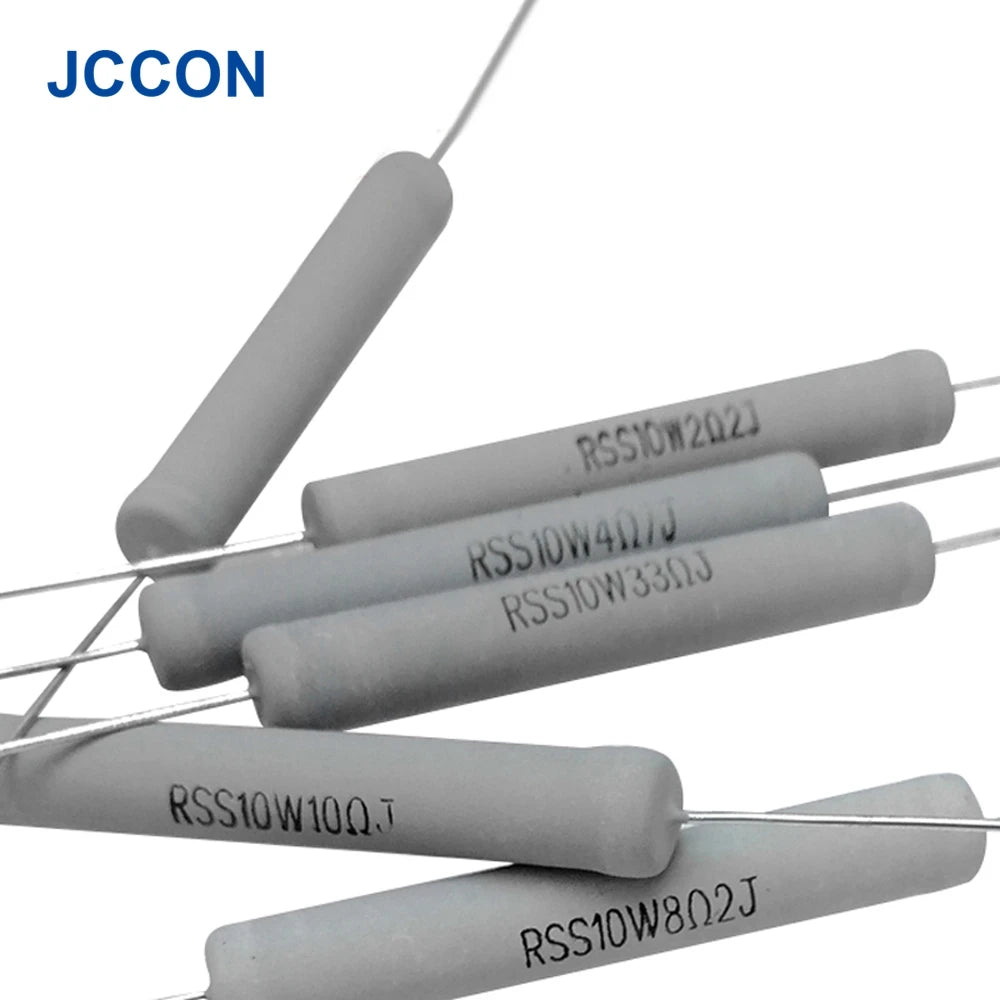 10W Non-Inductive Metal Oxide Film Resistor 0.22Ω–47Ω 5% Frequency Divider for HiFi