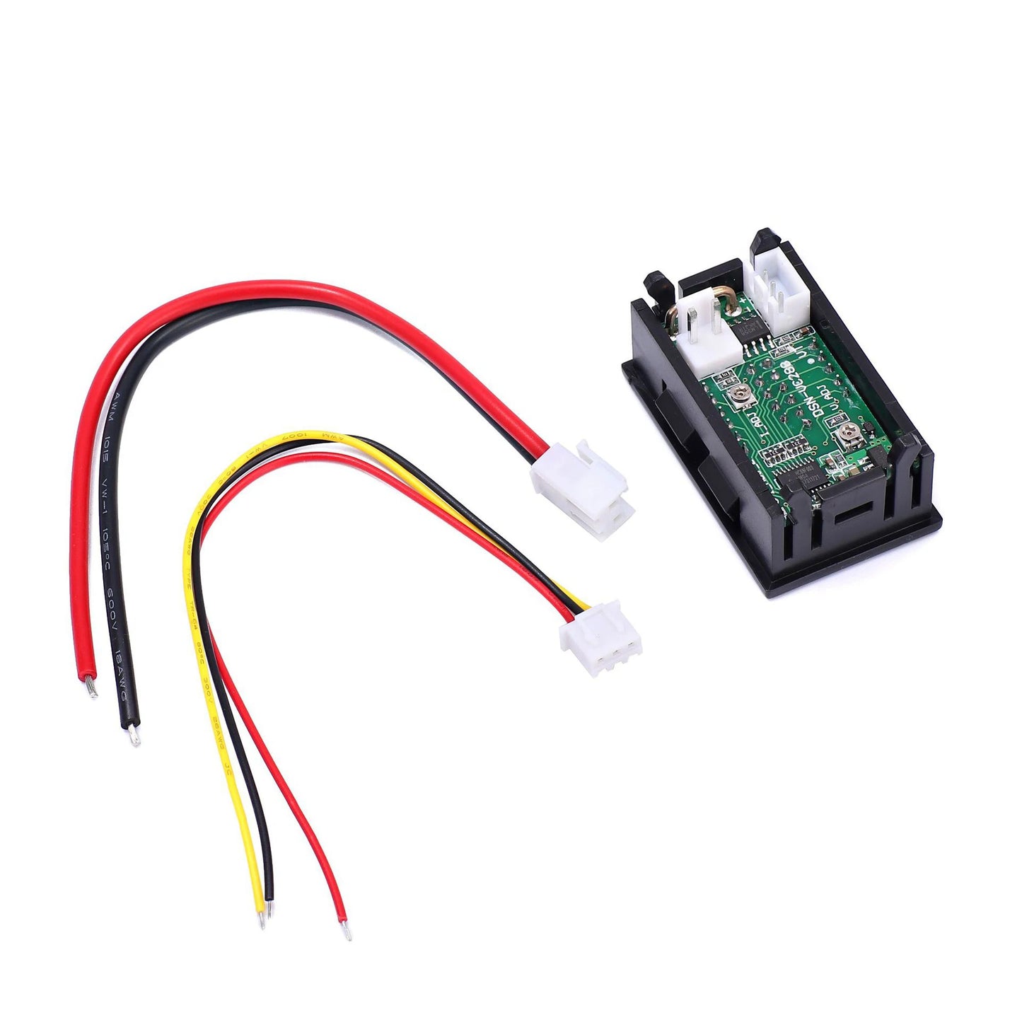 0.28" LED DC Digital Voltmeter Ammeter 2-in-1 12V/24V Panel Volt Amp Gauge Dual Display