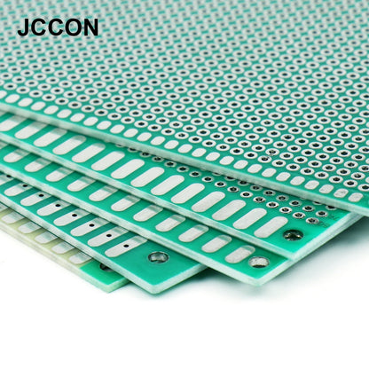 Double-Sided PCB Prototype Board Set Universal DIY Printed Circuit 10x10, 10x15, 10x22, 12x18, 13x25, 15x20, 18x30, 20x30cm Protoboard
