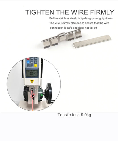 2/3/5 Pin Fast Easy Wire Splicing Connector Terminal Block Compact Push-in Conductor Wiring Connector AWG 20-14