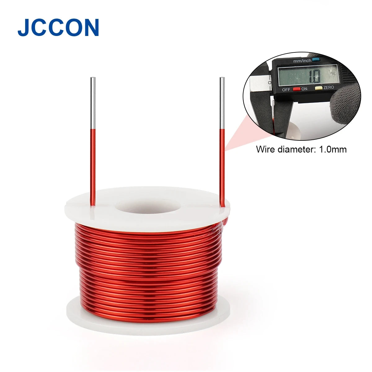 1.0mm Oxygen-Free Copper Air Core Inductor Coil 0.22mH for Speaker Crossover Frequency Divider