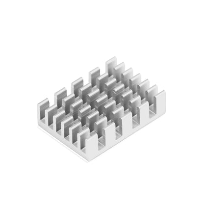 Aluminum Heatsink Radiator 20x14x6mm Cooling for IC Chips, 3D Printer, Raspberry Pi, SSD NVME