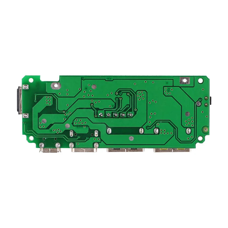 LED Dual USB 5V 2.4A Micro/Type-C Mobile Power Bank Charging Module with 18650 Lithium Battery Protection