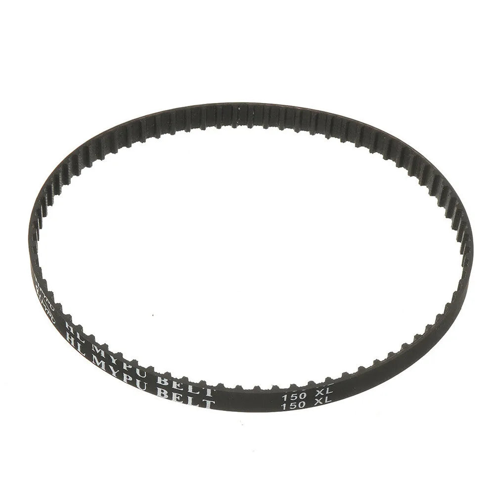150XL037 Timing Belt 75 Teeth Black Cogged Rubber Geared Belt 10mm Wide 5.08mm Pitch Synchronized Drive Belt