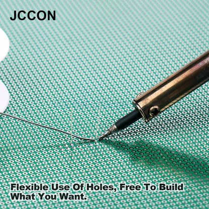 PCB Stripboard Prototype Board Single-Side Universal Prototyping 2x8, 3x7, 4x6, 5x7, 6x8, 7x9, 8x12, 9x10 Soldering