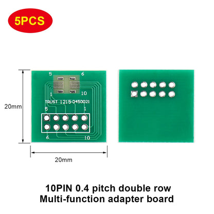10P–30P Double-Row Test Adapter Board for LCM TFT LCD PCB 2.0mm/2.54mm Connector
