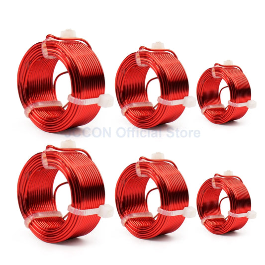 0.8mm Oxygen-Free Copper Air Core Inductor Coil for Speaker Crossover HiFi Audio Frequency Divider