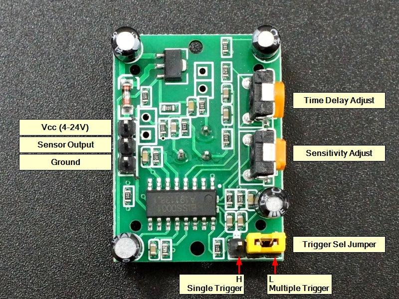 HC-SR501 PIR Motion Sensing Module