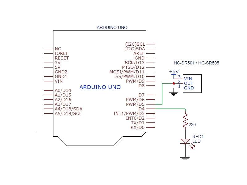 HC-SR501 PIR Motion Sensing Module