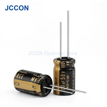 Aluminum Electrolytic Audio Capacitor 25µF-100µF for HiFi Speaker & Amplifier Circuits