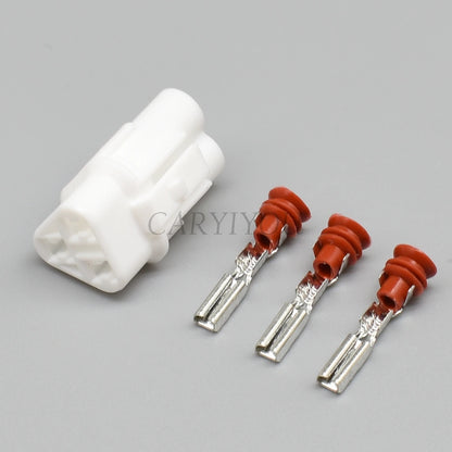3-Pin 2.2mm MT Sealed Connector 6180-3241 6187-3271 DJ7031F-2 White Male Female Automotive Motorcycle
