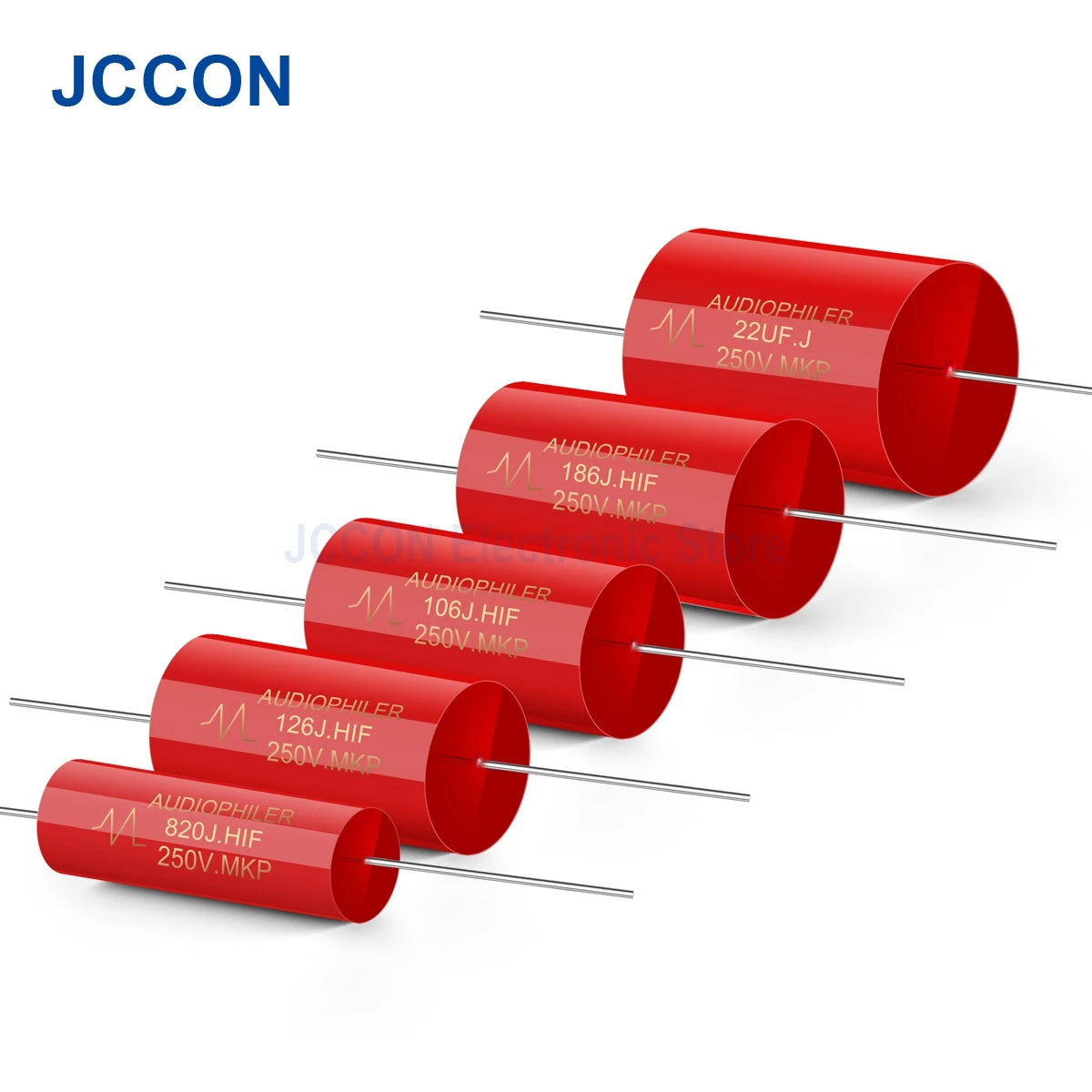 250V MKP Non-Polar Audio Film Capacitor for Speaker Crossover & HiFi Amplifier