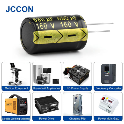 Aluminum Electrolytic Capacitor 160V 680uF High Frequency Low ESR Low Resistance