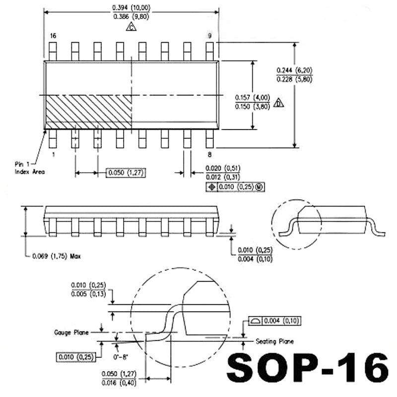 5PCS TL494CD SOP16 High-Performance PWM Control IC TL494 SOP-16 SMD