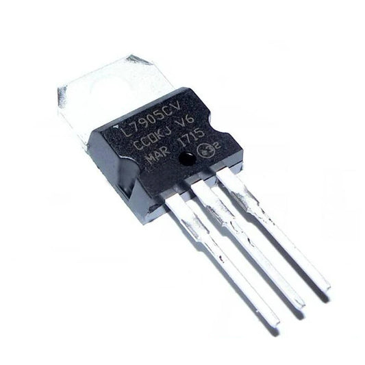 5PCS L7905CV TO-220 Negative Voltage Regulator IC 5V LM7905 High-Performance