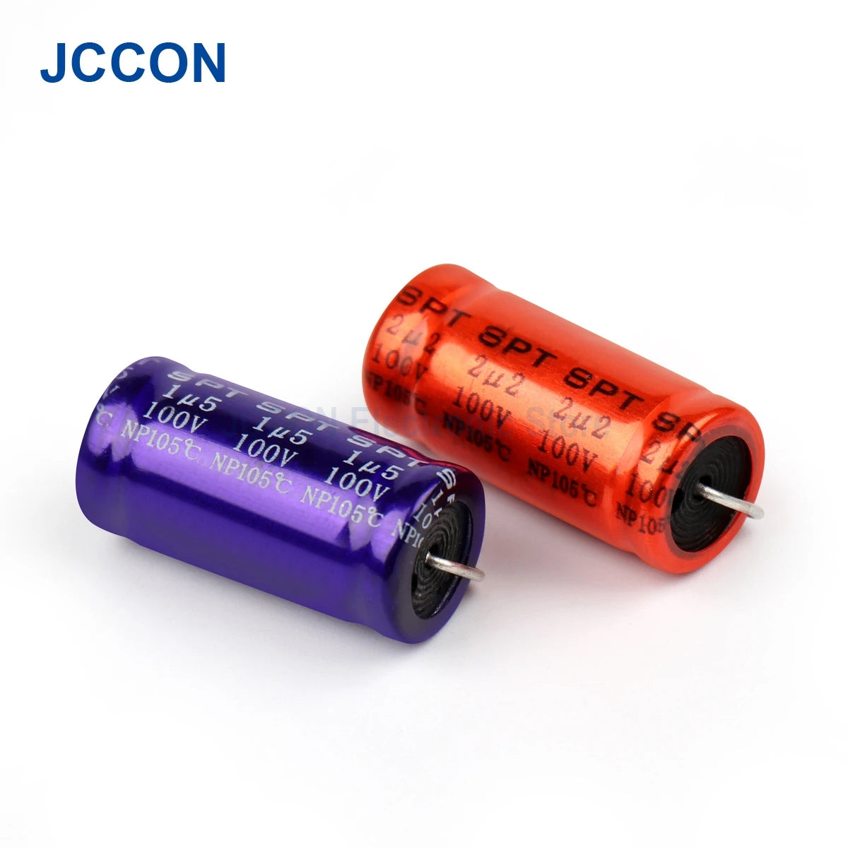 100V Horizontal SPT Polypropylene Audio Capacitor 1.5µF-5.6µF for Speaker Frequency Divider & Crossover