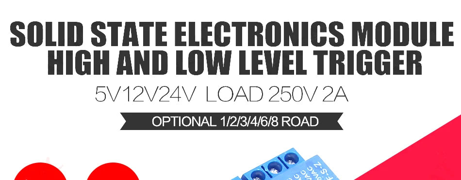 5V 12V 24V Multi-Channel Relay Module Board with Optocoupler for Arduino High/Low Level Trigger