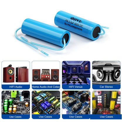 Audio Coupling Capacitors 400V OHVL HIFI 0.22µF–10µF