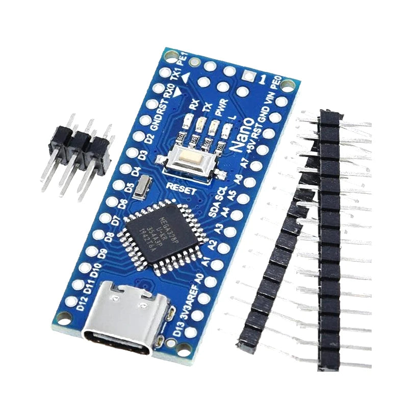 CH340 Nano 3.0 Controller Board ATmega328P with Type-C / Micro USB for Arduino Nano