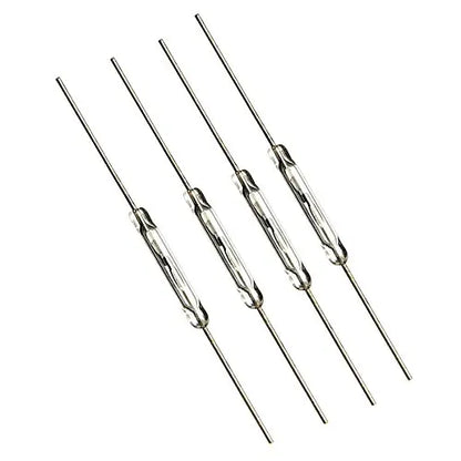 5pcs Normally Open Magnetic Reed Switch 2x14mm Magnetic Induction Sensor for Arduino