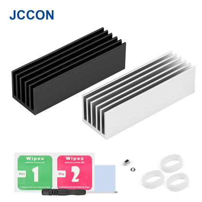 Compact Aluminum Cooling Heatsink 9x9x12mm with Adhesive Tape for Raspberry Pi 3B and IC Chips