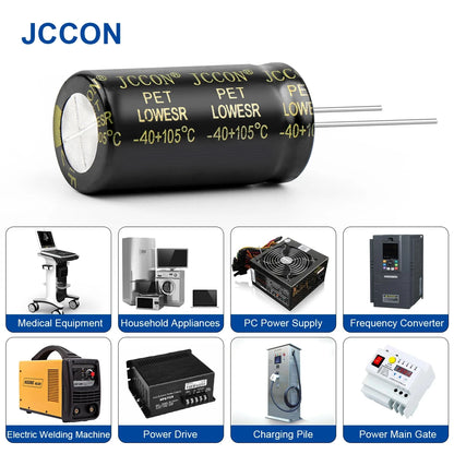 Aluminum Electrolytic Capacitor 50V 4700uF High Frequency Low ESR Low Resistance