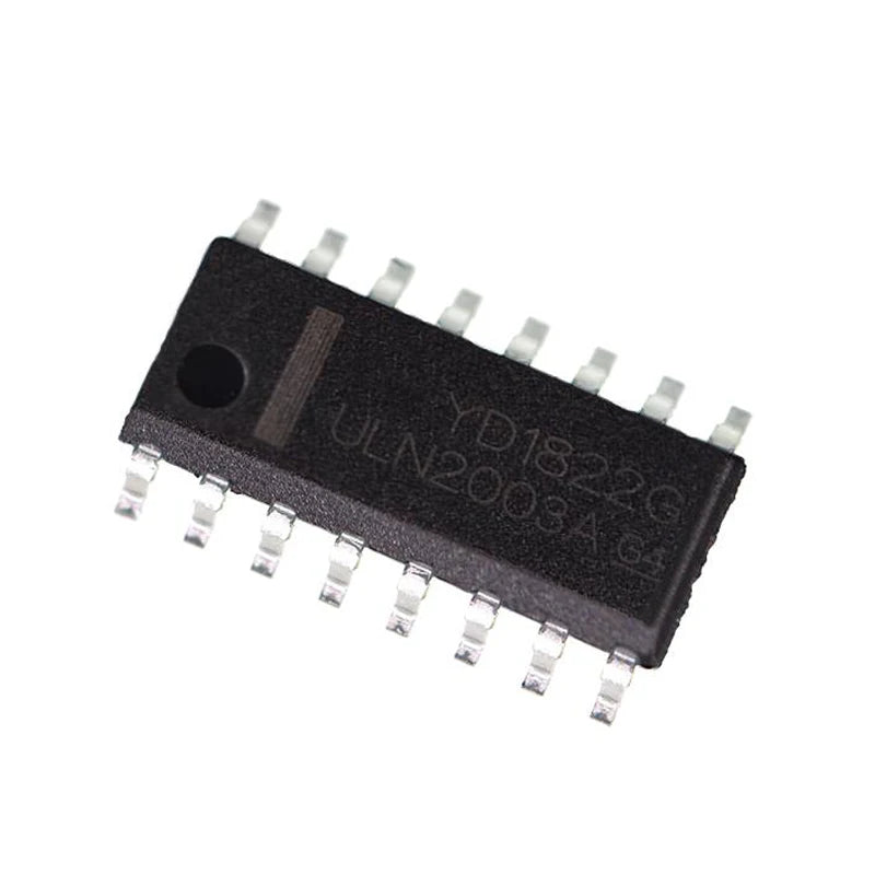 ULN2003A SOP-16 Darlington Transistor Array IC | SMD Relay and Stepper Motor Driver Chip