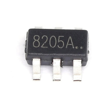 8205A SOT23-6 Dual MOSFET SMD IC Chipset for Power Management and Battery Protection