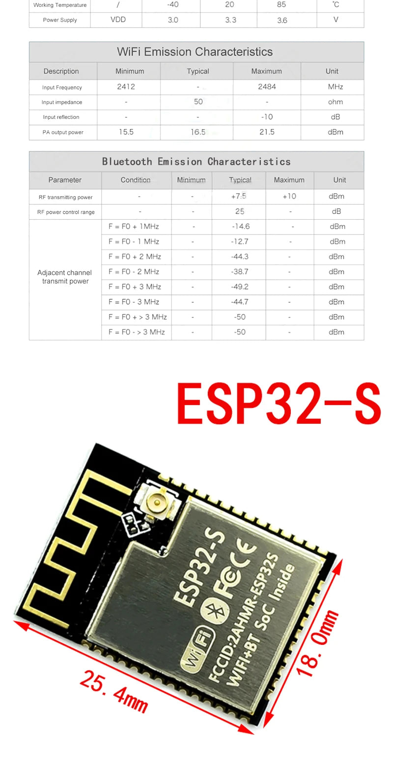 ESP8266 / ESP32 Serial WiFi Wireless Module Transceiver for Arduino and IoT Projects