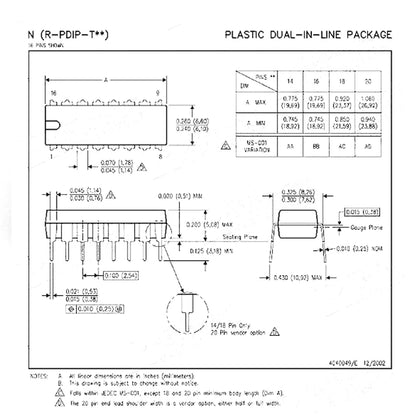 5PCS CD4060BE CD4060BN CD4060 DIP-16 Timer Counter IC New Original