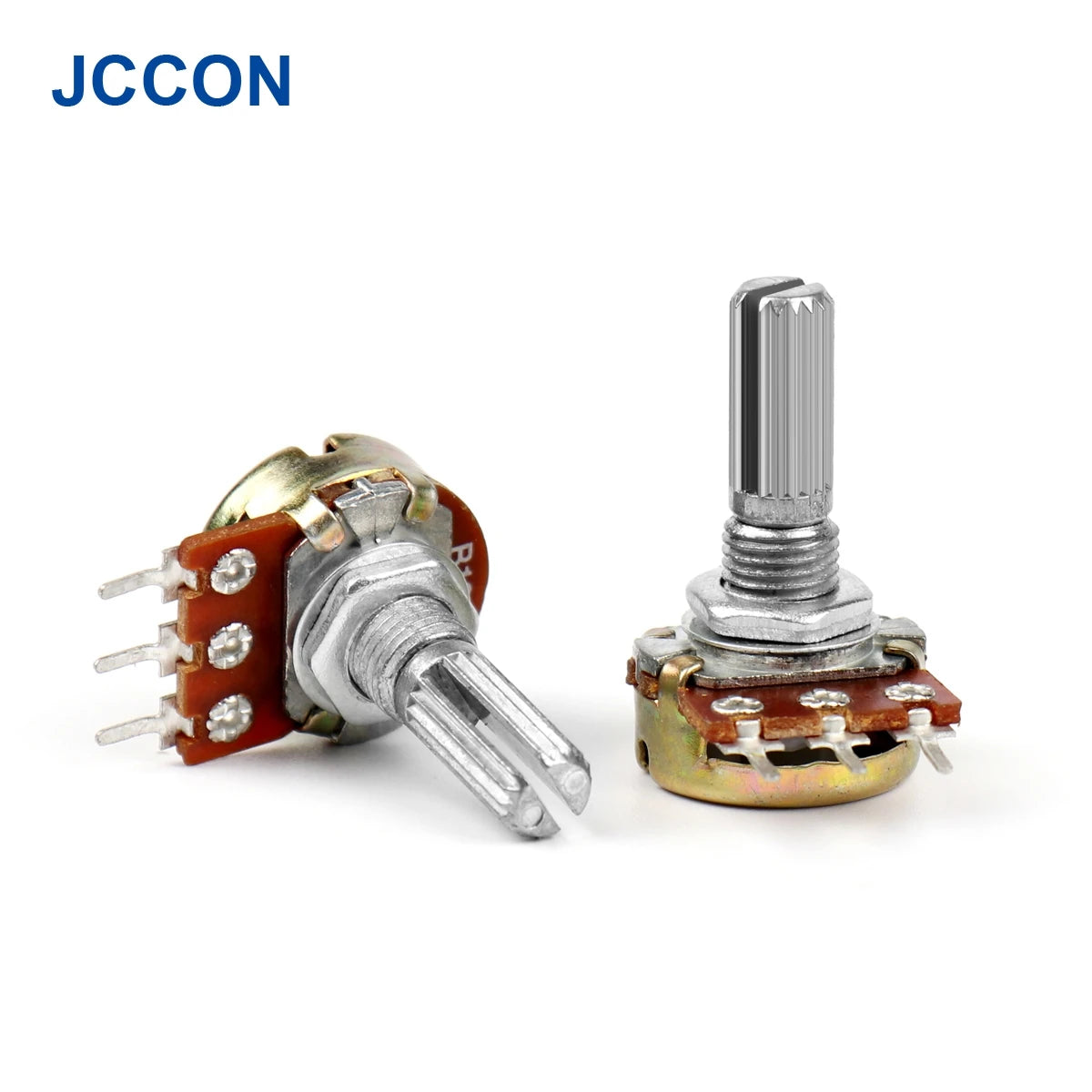 WH148 B1K–B500K 3Pin 15mm Shaft Rotary Potentiometer for Amplifier Volume Control