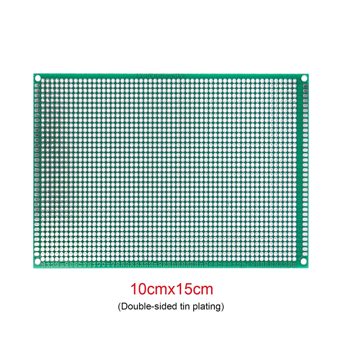 Double-Sided PCB Prototype Board Set Universal DIY Printed Circuit 10x10, 10x15, 10x22, 12x18, 13x25, 15x20, 18x30, 20x30cm Protoboard