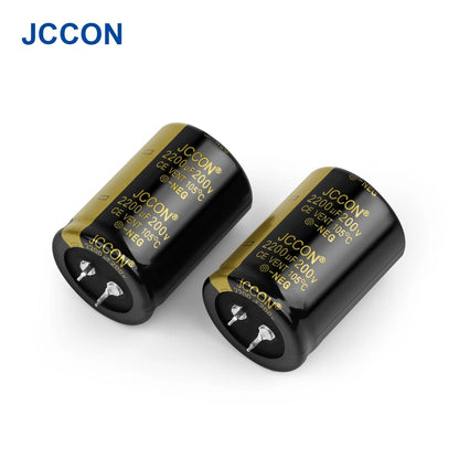 Audio Electrolytic Capacitor 200V 220UF-3300UF High Frequency Low ESR for HiFi Amplifier