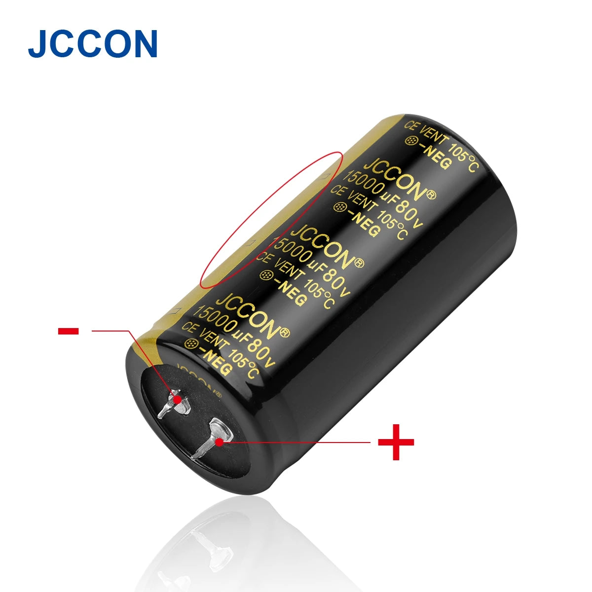 Audio Electrolytic Capacitor 80V 3300UF-10000UF High Frequency Low ESR for HiFi Amplifier Speaker
