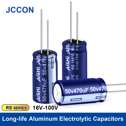 Aluminum Electrolytic Capacitor High Frequency Low ESR 16V–50V Long Service Life 7000 Hours