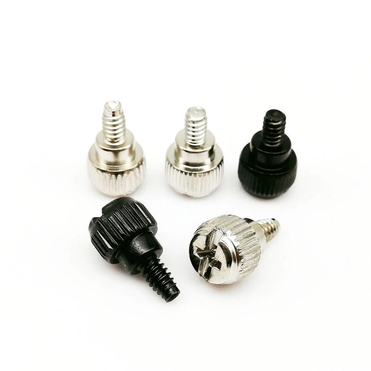 Hand-tighten thumbscrew thumb bolt for PC case, Phillips head carbon steel 6#-32×5/6mm