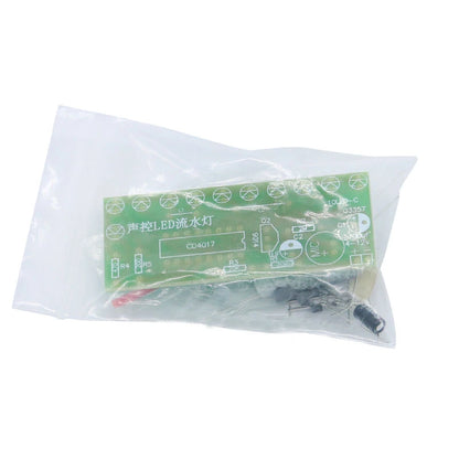 Voice Activated LED Water Light Kit CD4017 DIY Electronic Module