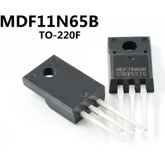 5PCS MDF11N65B TO-220F N-Channel MOSFET 11N65 Series