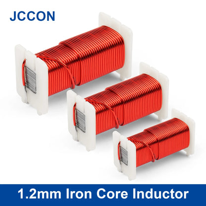 1.2mm Iron Core Inductor with Silicon Steel Sheet and Oxygen-Free Copper Coil for Custom Frequency Divider 0.5mH