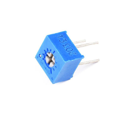 5pcs 3362P Trimmer Potentiometer Adjustable Resistor 500R 1K 2K 5K 10K 20K 50K 100K Variable Precision Trimpot