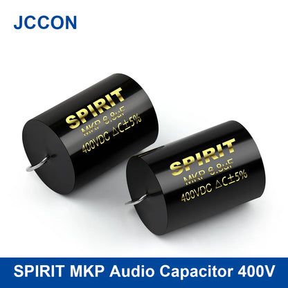 400V MKP Metallized Polypropylene Audio Capacitor 2.2µF-10µF for HiFi Frequency Divider & Speaker Applications