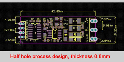 I11 RS485 to TTL UART Converter Module with Automatic Flow Control
