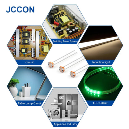Light Dependent Resistor LDR 5MM Photoresistor Photoconductive Resistance 5506–5539