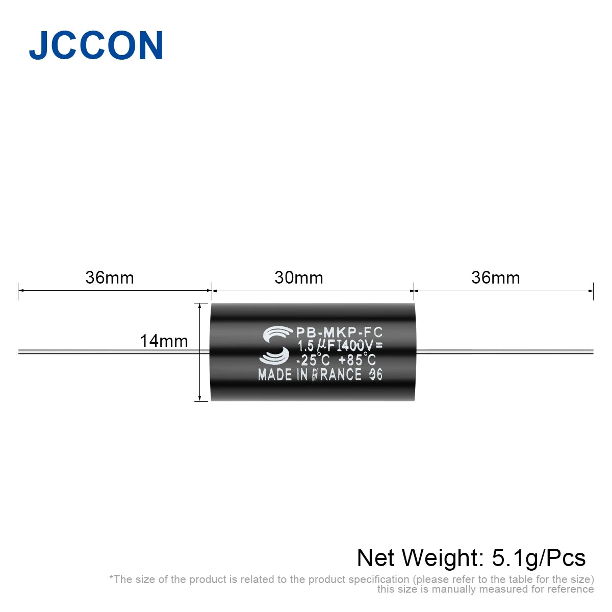 400V-630V MKP Metal Film Audio Capacitor 1.5µF-4.7µF for HiFi and Audiophile Applications